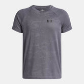 UA Techâ„¢ Jacquard 2.0 Boys' Short Sleeve